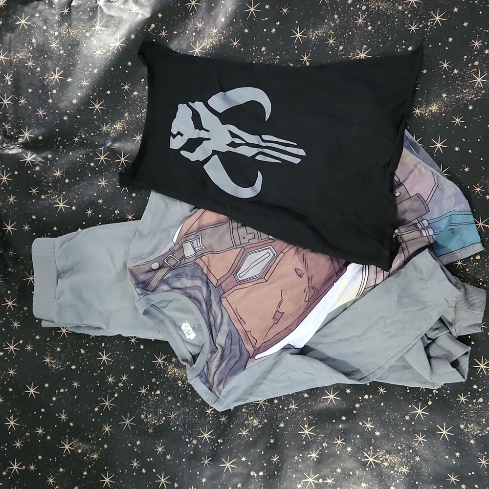 Star Wars Mandalorian Pajama set with cape